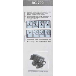 Ładowarka TECHNOLINE BC700 z wyświetlaczem LCD ładowarka procesorowa